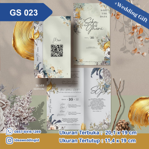 Undangan Pernikahan Cetak GS 023