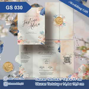 Undangan Pernikahan Cetak GS 30