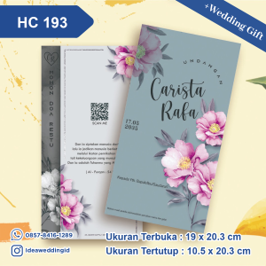 Undangan Pernikahan Cetak HC 193