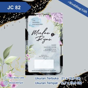 Undangan Pernikahan Cetak JC 82