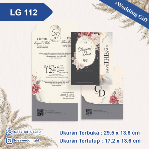 Undangan Pernikahan Cetak LG 112
