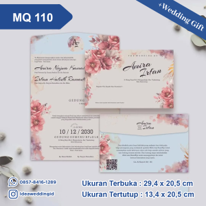 Undangan Pernikahan Cetak MQ 110