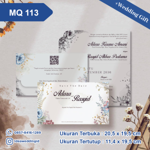 Undangan Pernikahan Cetak MQ 113