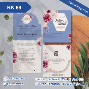 Undangan Pernikahan Cetak RK 59