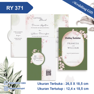 Undangan Pernikahan Cetak RY 371