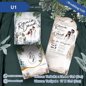 Undangan Pernikahan Cetak U1