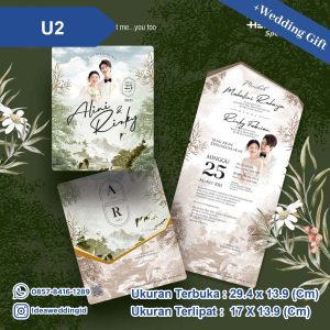 Undangan Pernikahan Cetak U2