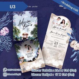 Undangan Pernikahan Cetak U3