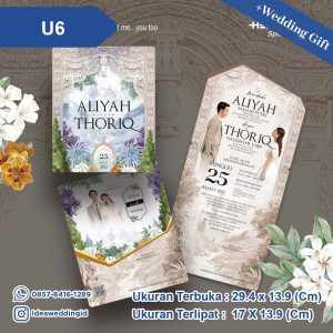 Undangan Pernikahan Cetak U6